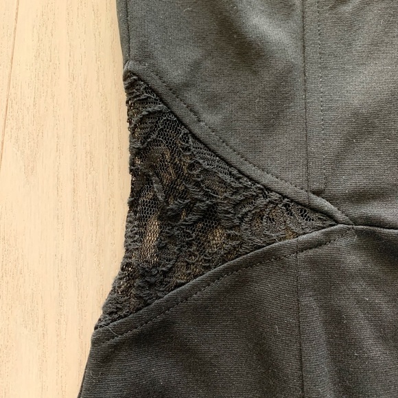 Little Black Dress by Lush with lace cutouts - Picture 5 of 7